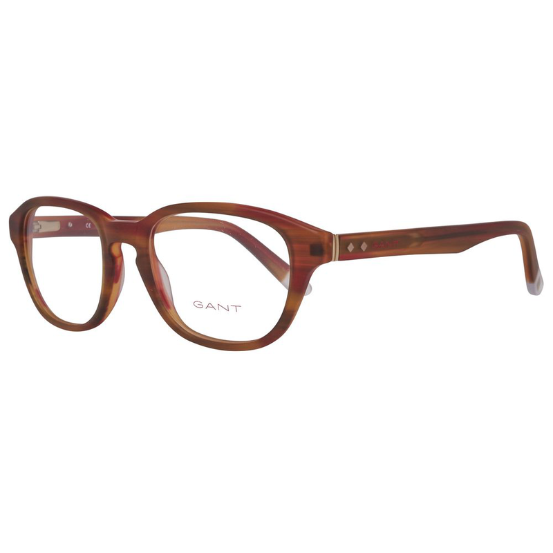 Brown plastic glasses (frames)-null