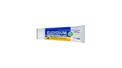 Elgydium kids toothpaste gel with banana flavor 2-6y, 50ml, , medium