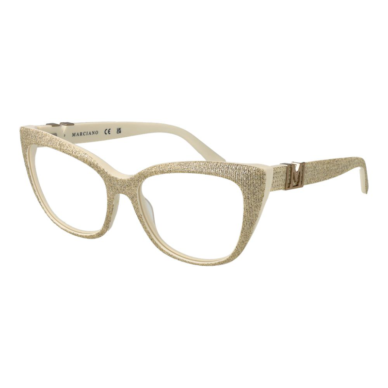 Gold acetate glasses (frames)-null