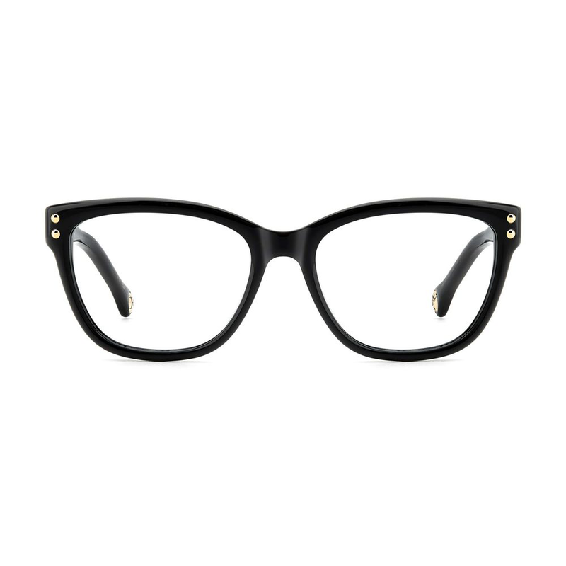 Black plastic glasses (frames)-null