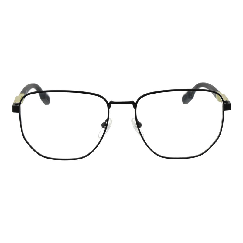 Black metal glasses (frames)-null