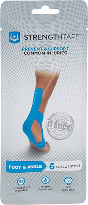 Ironman strengthtape kinesiology tape foot/ankle kit, , medium