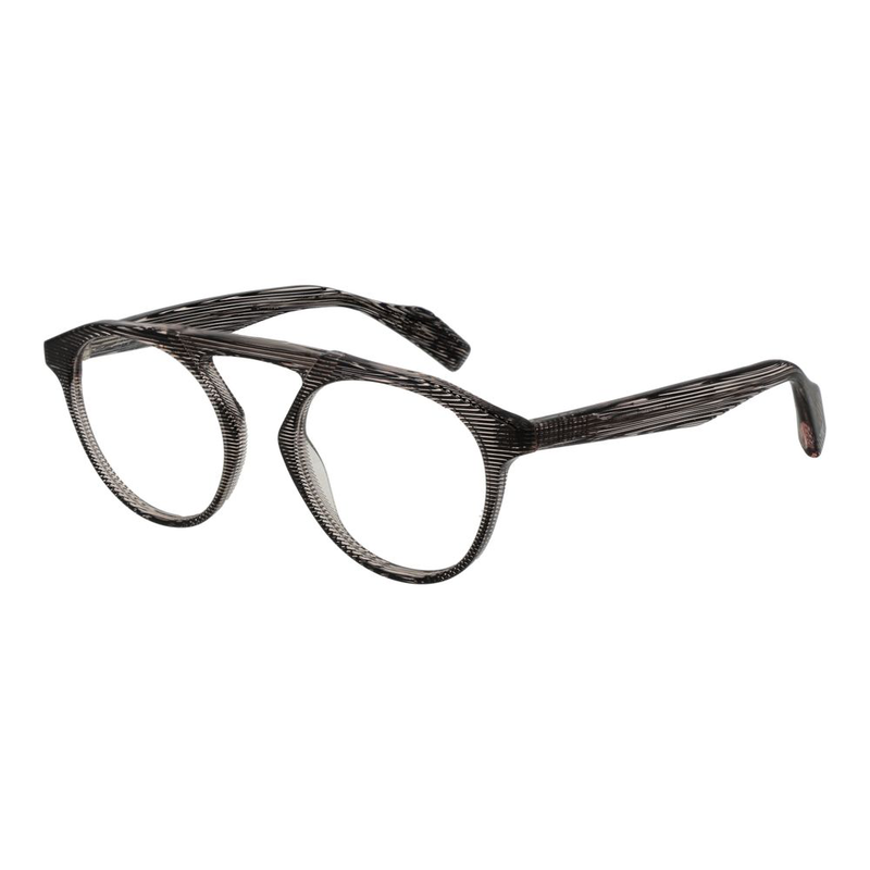 Brown plastic glasses (frames)-null