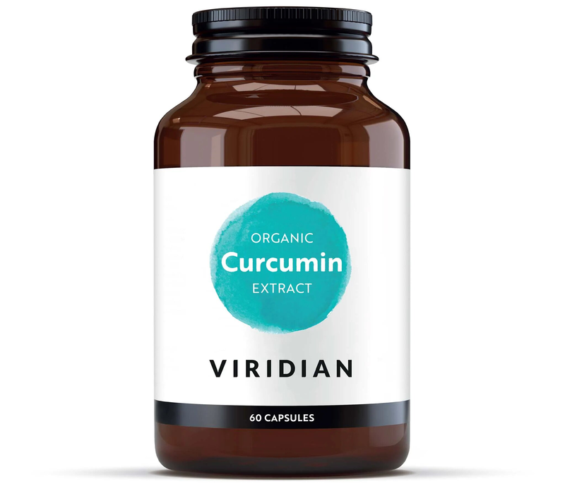 Viridian organic curcumin extract 250mg 60capsules, , medium-null
