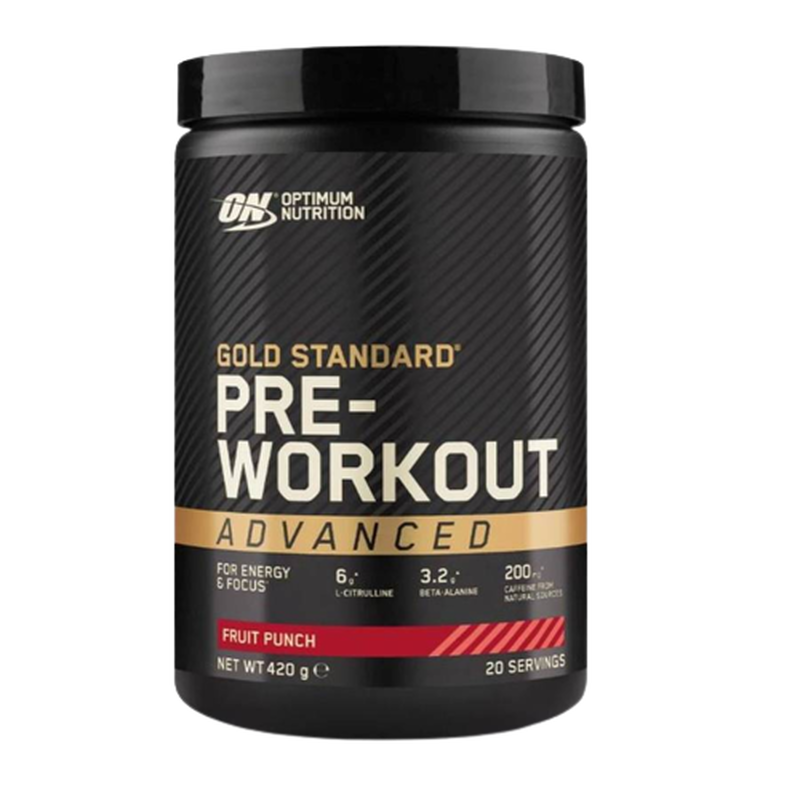 On pre-workout 420g blue raspberry flavour image number null