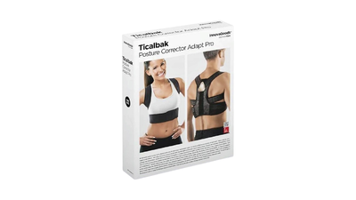 Innovagoods adaptable posture corrector adaptpro ticalbak, Black, medium