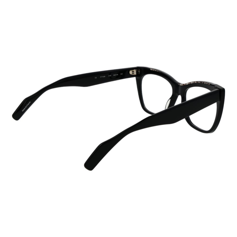 Black plastic glasses (frames)-null