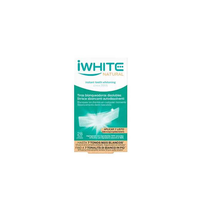 Iwhite natural dissolving whitening strips 28units