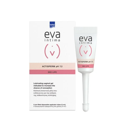 Actisperm vaginal lubricating gel 6pcs, , medium