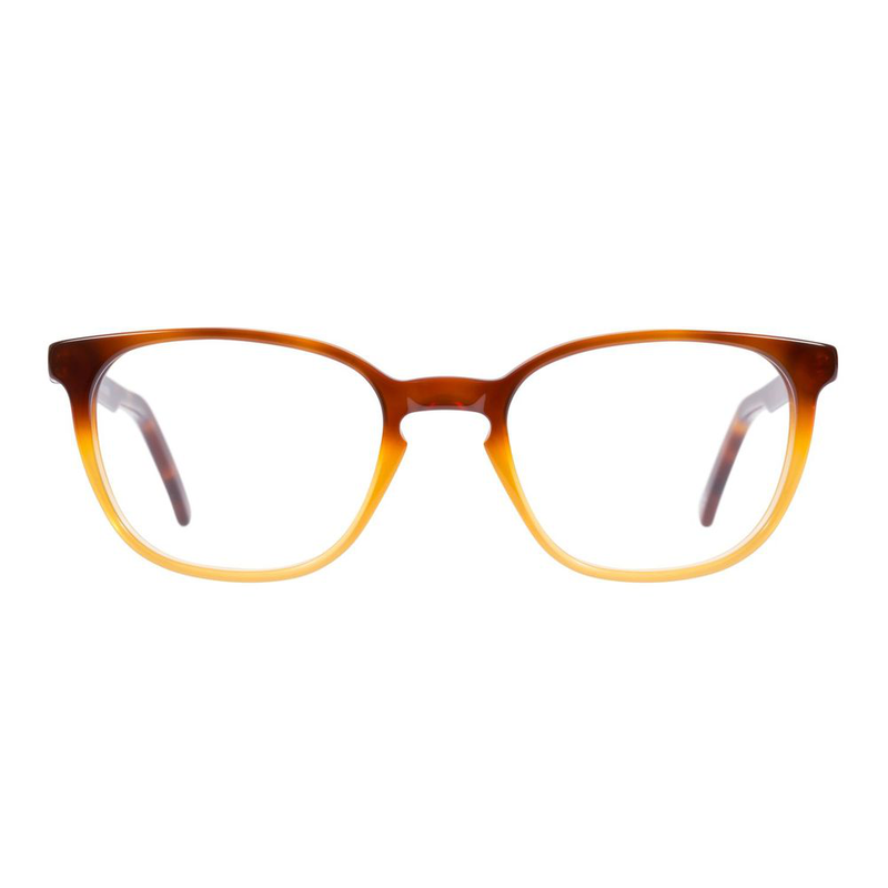 Brown acetate glasses (frames)-null