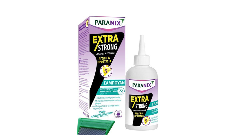 Paranix extra strong shampoo 200ml treatment, , medium-null