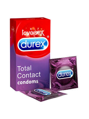 Durex total contact condoms x 12 pieces, , medium