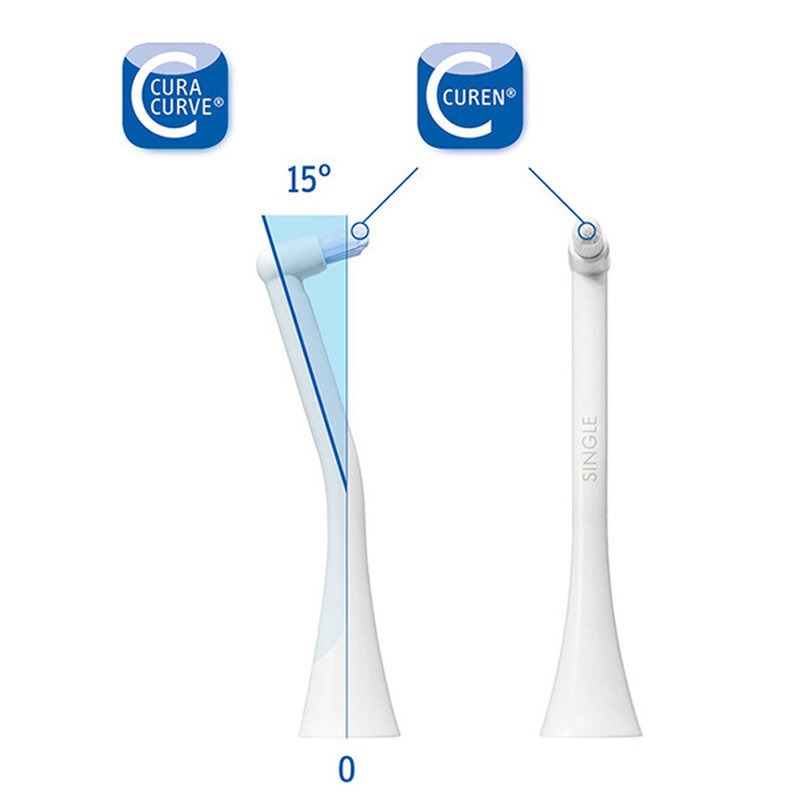Curaprox - hydrosonic pro single brush heads, 2, , medium-null