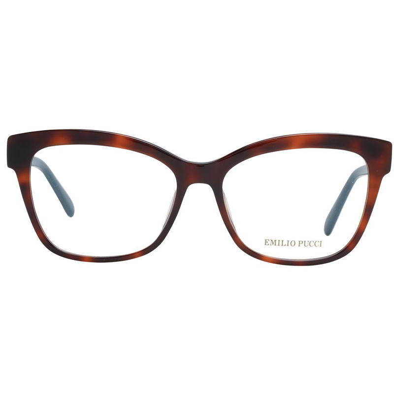 Brown plastic glasses (frames)-null