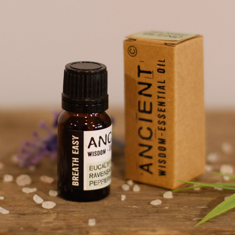 Aw gifts, breathe easy essential oil blend - boxed - 10ml, , medium-null