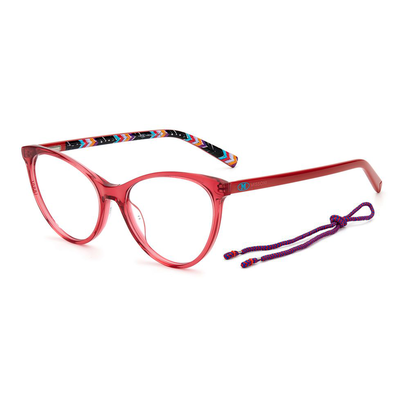 Red acetate glasses (frames)-null