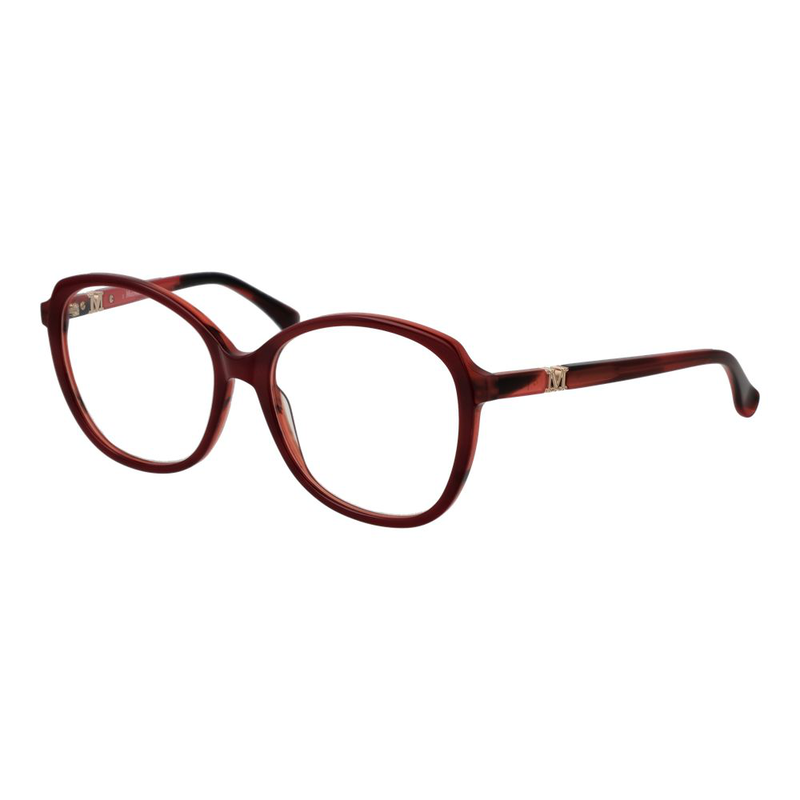 Burgundy plastic glasses (frames)-null