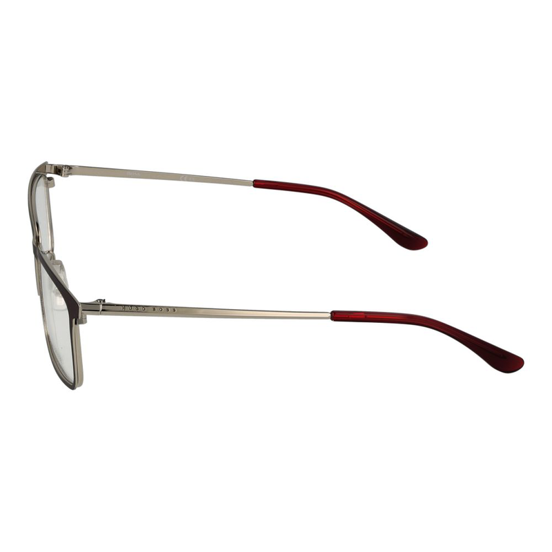 Burgundy stainless steel glasses (frames)-null