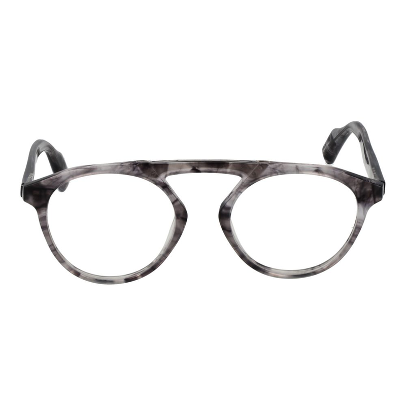 Gray plastic glasses (frames)-null