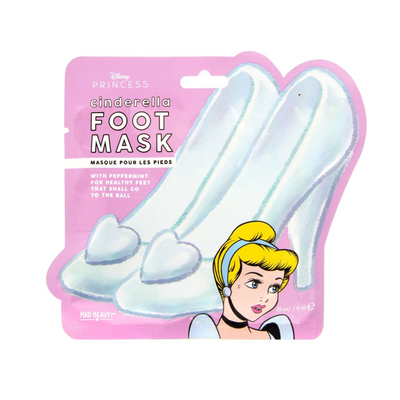 Mad beauty disney princess cinderella foot mask, , medium