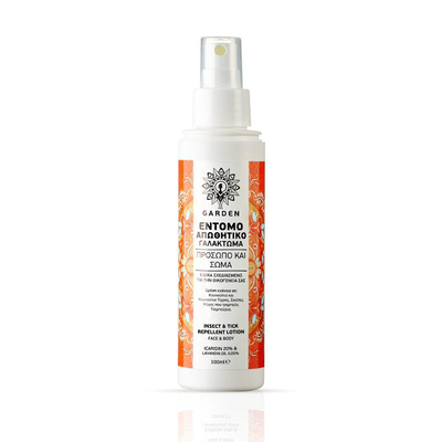 Garden insect & tick repellent spray lotion face & body 100ml