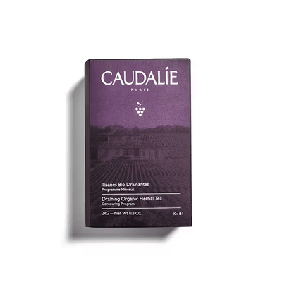 Caudalie vinosculpt draining organic herbal tea 30g, , medium