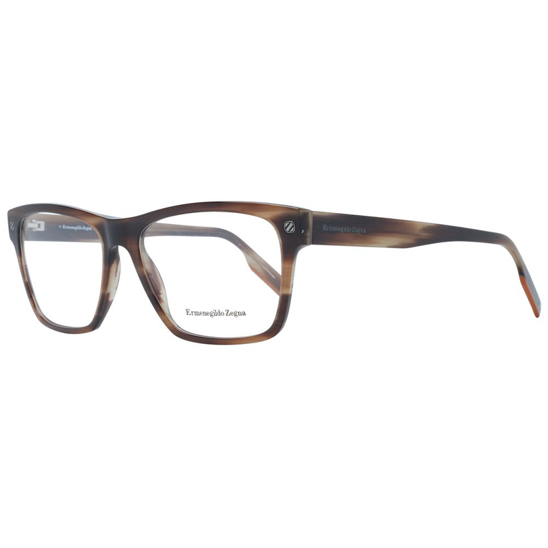 Brown plastic glasses (frames)-null