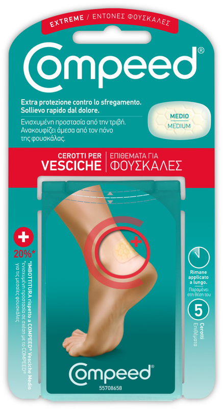 Product image: Compeed φτερνεσ σπορ 5 τμχ 426 plasters, , medium-null