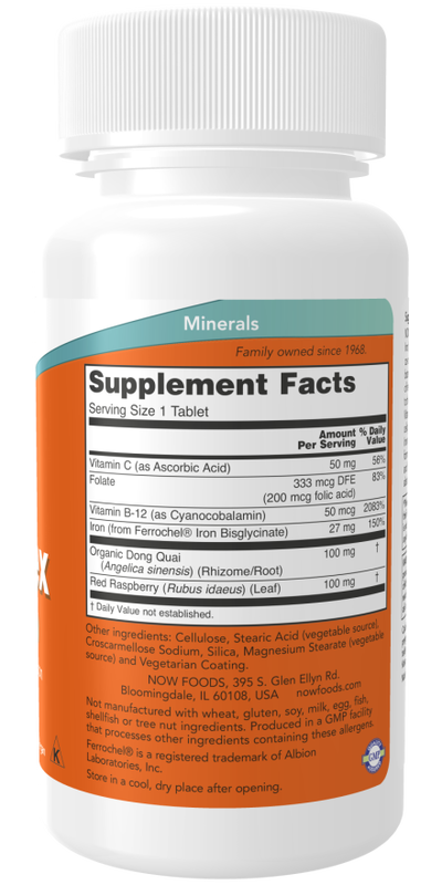 Now foods - iron complex x 100 tablets, , medium image number null