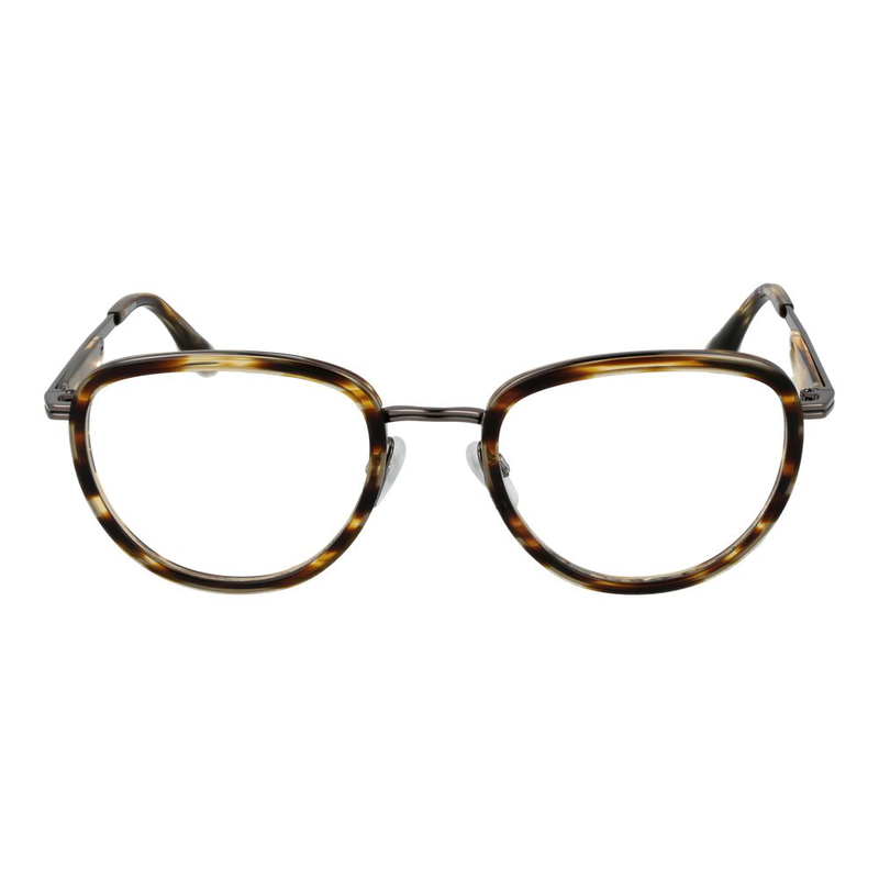 Brown metal & plastic glasses (frames)-null