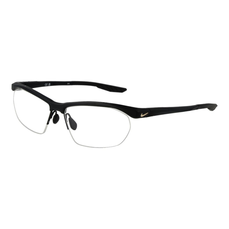 Black stainless steel glasses (frames)-null