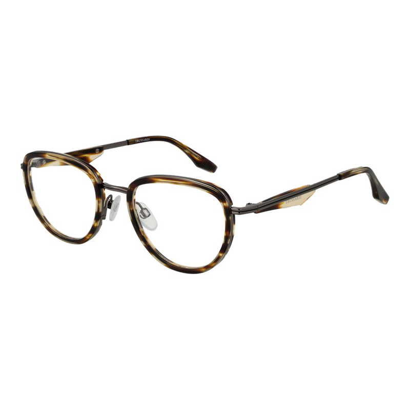 Brown metal & plastic glasses (frames)-null
