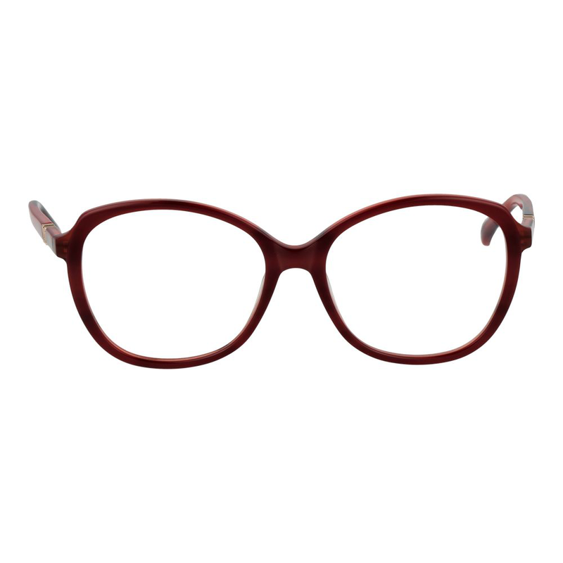 Burgundy plastic glasses (frames)-null