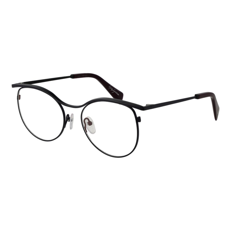Black metal glasses (frames)-null