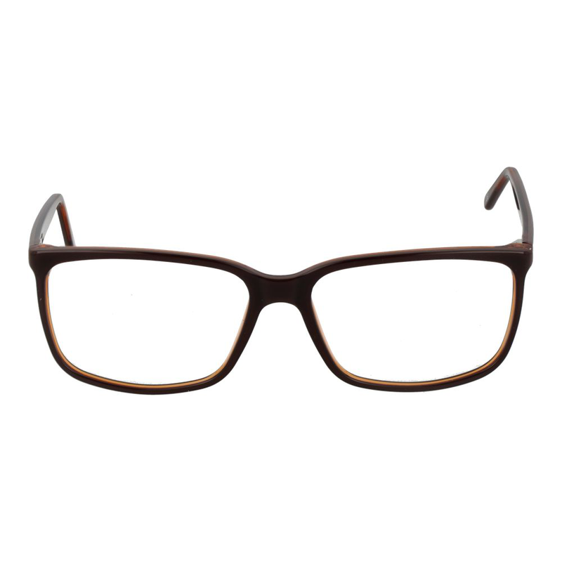 Brown acetate glasses (frames)-null
