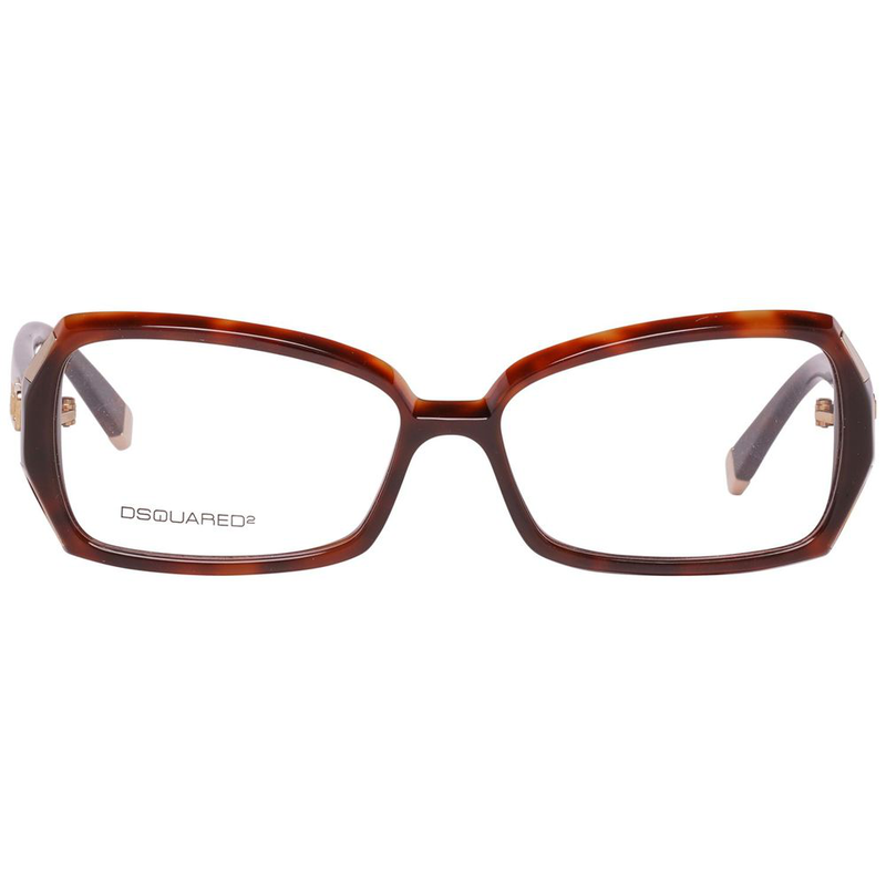 Brown plastic glasses (frames)-null