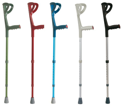 Forearm crutches aluminium pair rp701b (blue) – rp701a (silver) – rp701n (black), , medium