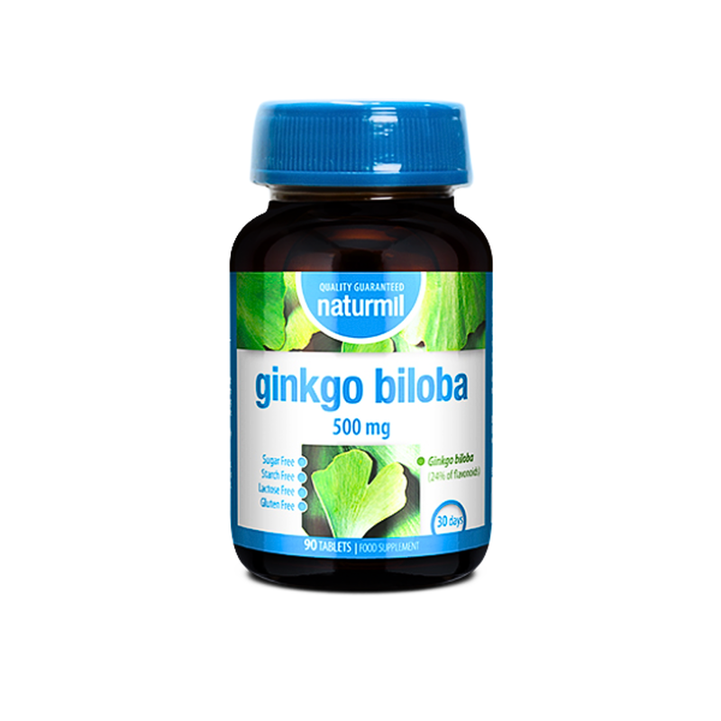 Naturmil ginkgo biloba 500mg x 90 tablets, , medium-null