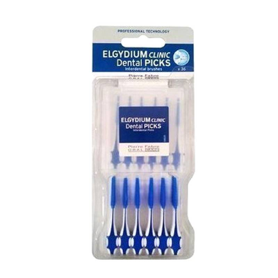 Elgydium clinic dental picks, interdental brushes 36pieces, , medium