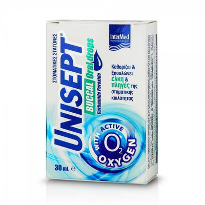 Intermed - unisept buccal oral drops , 30ml, , medium