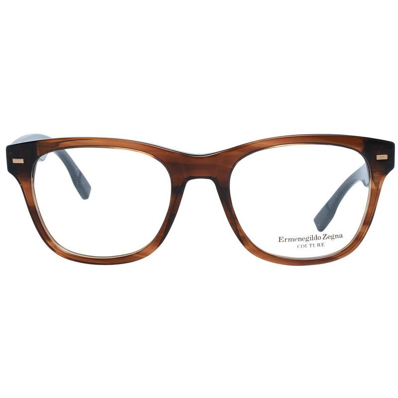 Brown plastic glasses (frames)-null