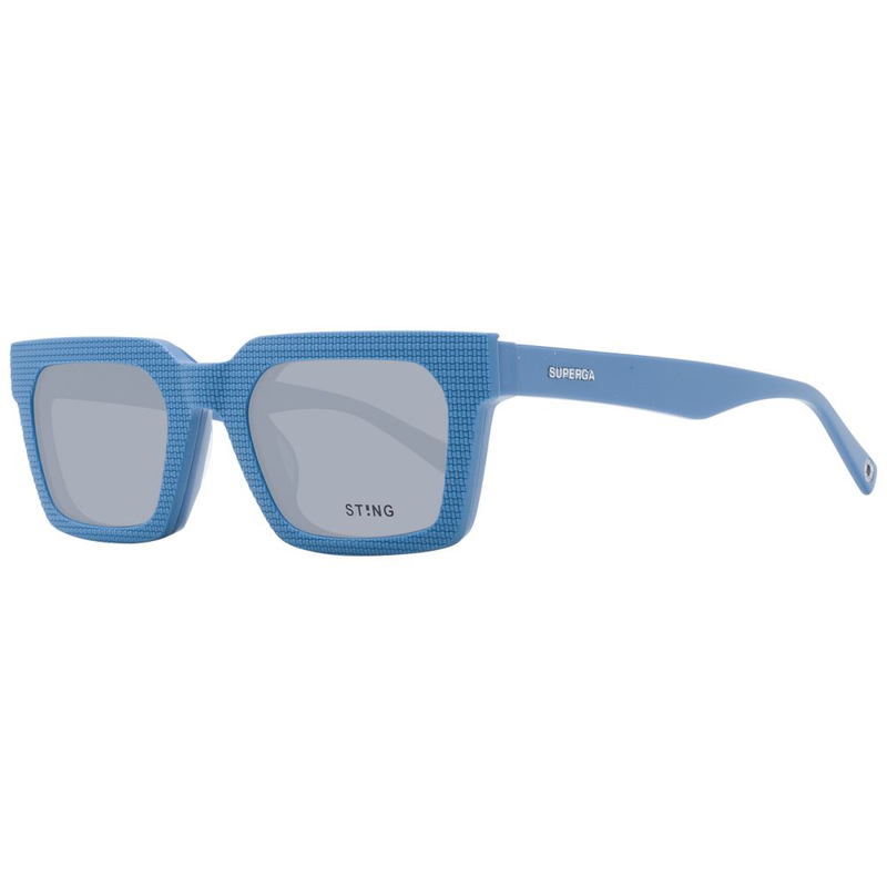 Blue acetate & plastic glasses (frames)-null