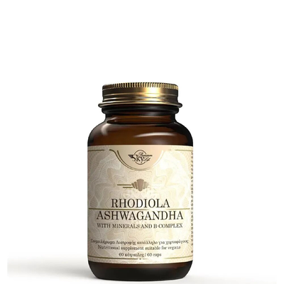 Sky premium life rhodiola ashwagandha x 60 capsules, , medium
