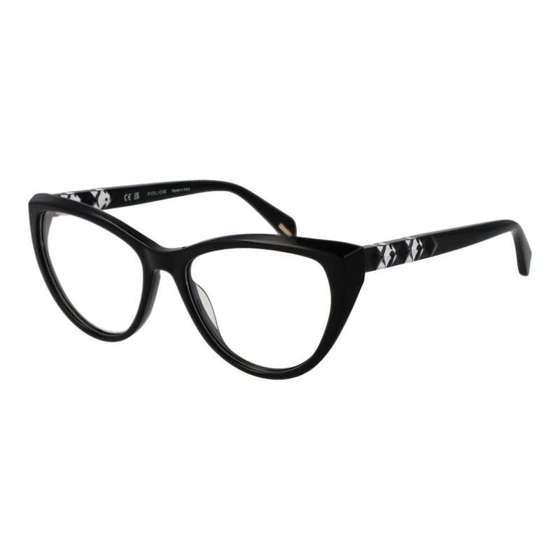Black plastic glasses (frames)-null