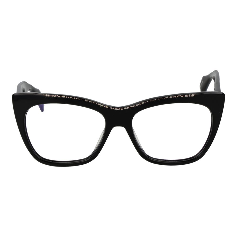 Black plastic glasses (frames)-null