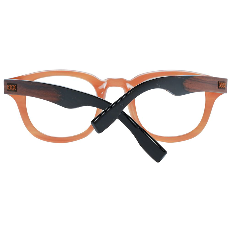 Brown plastic glasses (frames)-null