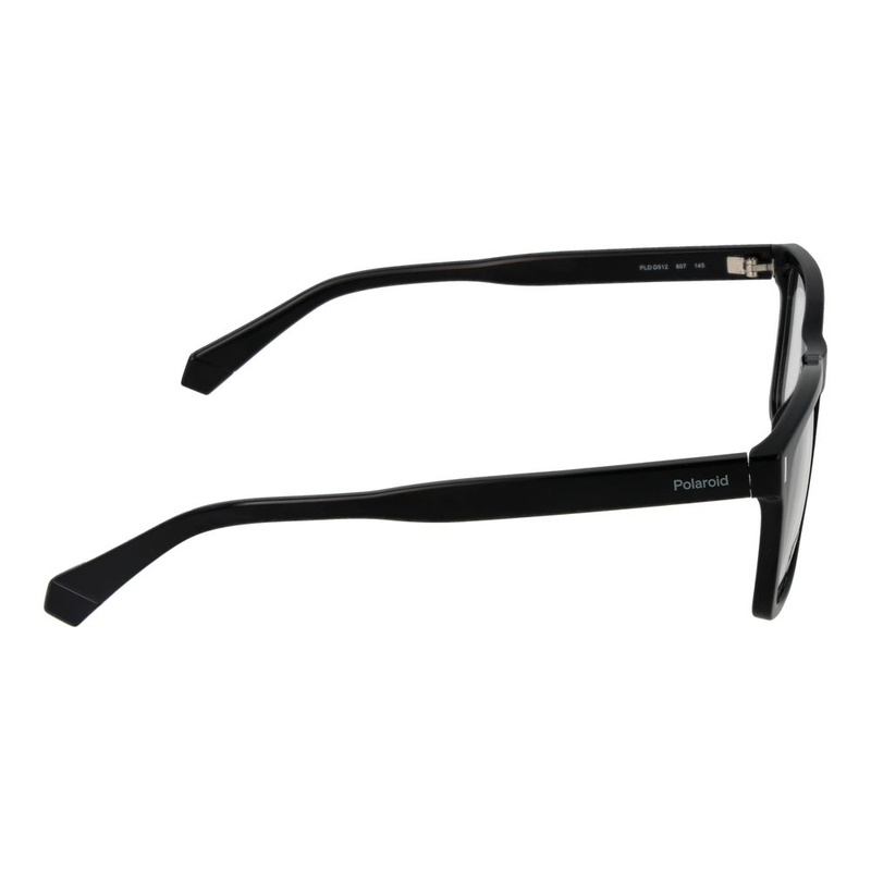 Black polyester glasses (frames)-null