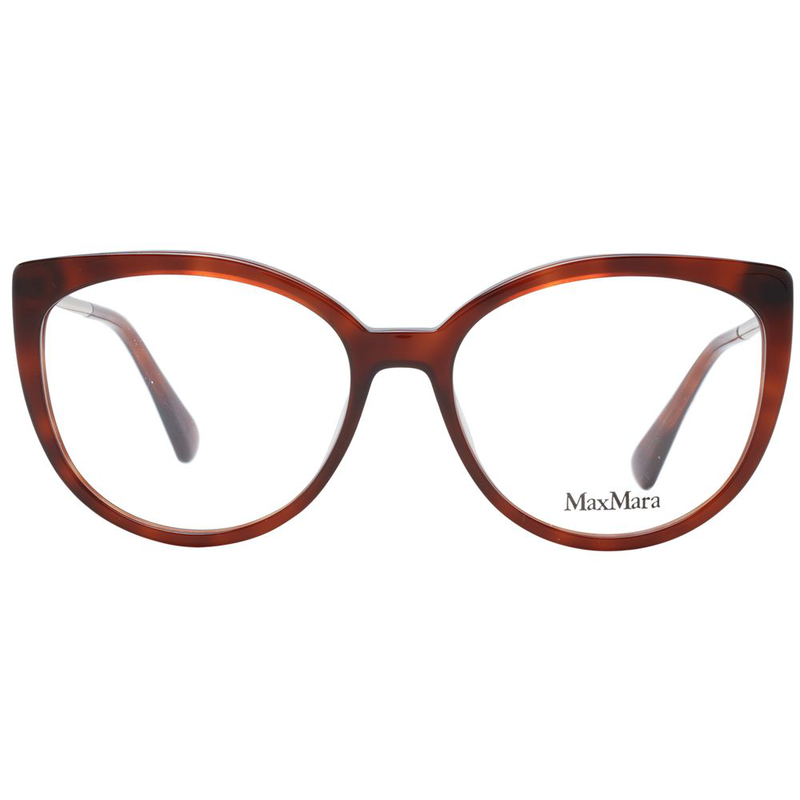 Brown plastic glasses (frames)-null