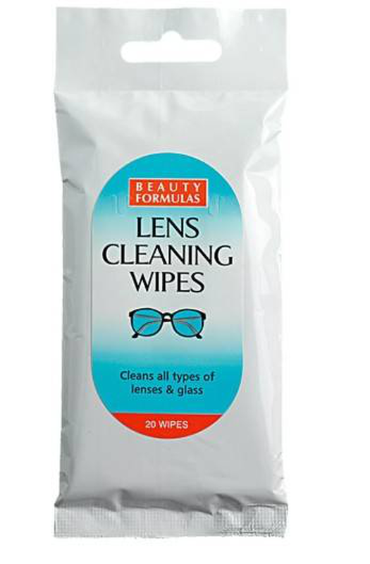 Beauty formulas lens cleaning wipes 20pieces image number null