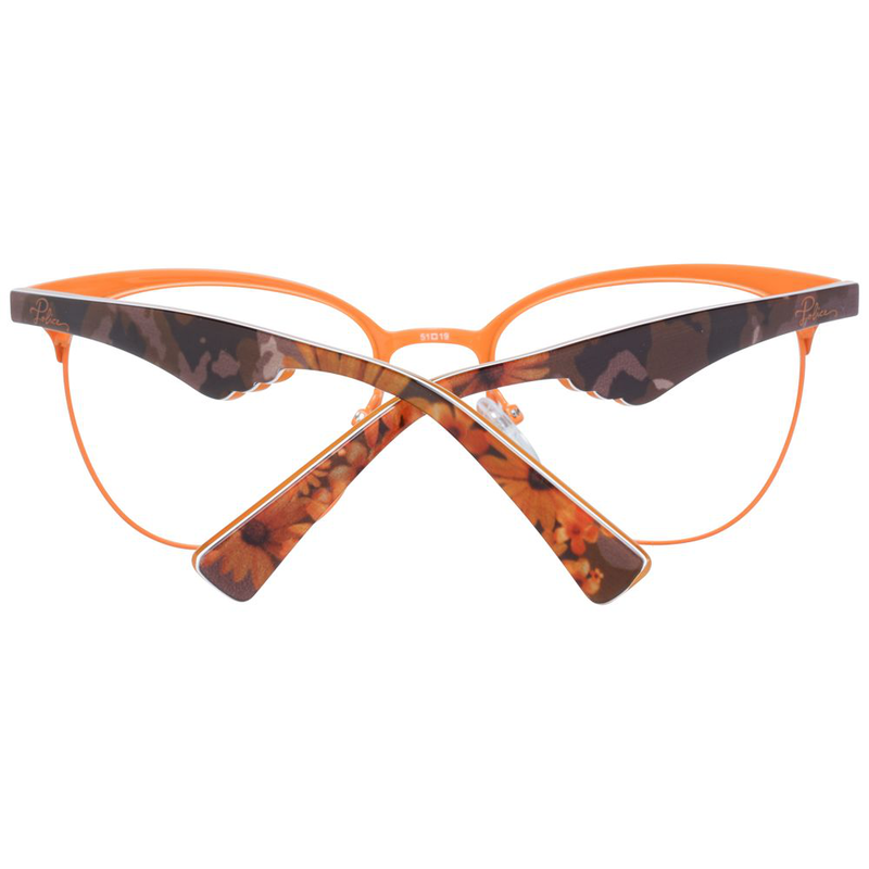 Brown plastic glasses (frames)-null